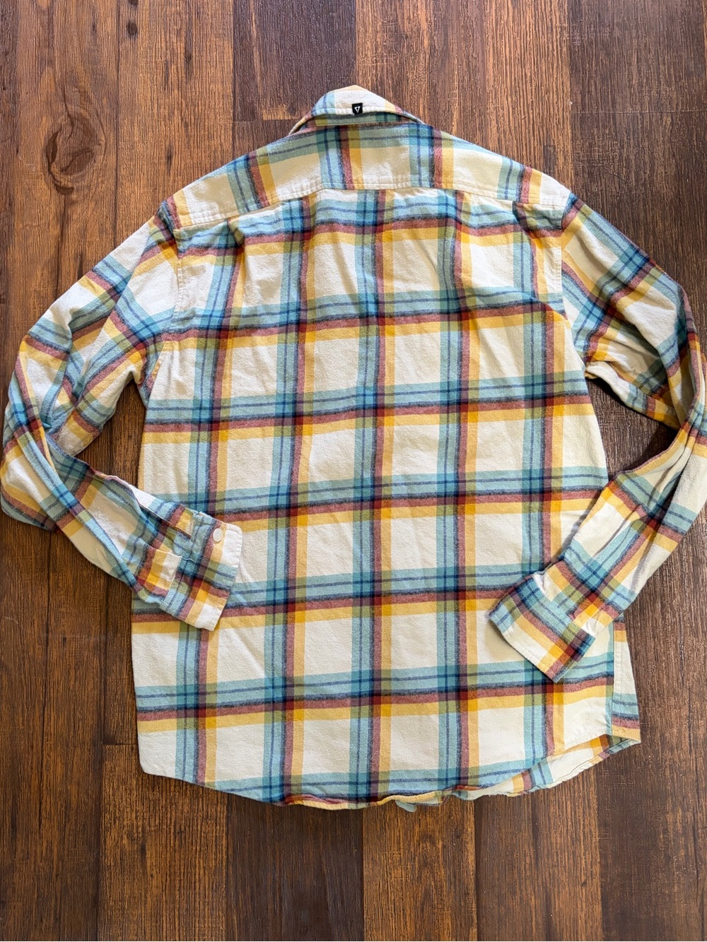 Men's Vissla Shirt Multicolor Plaid L Surf Beach Skate Streetwear City Grunge - Picture 9 of 13